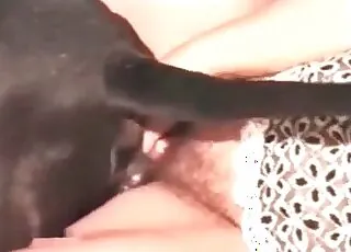 Hardcore milf gets her tight booty gaped wide in this intense animal sex video